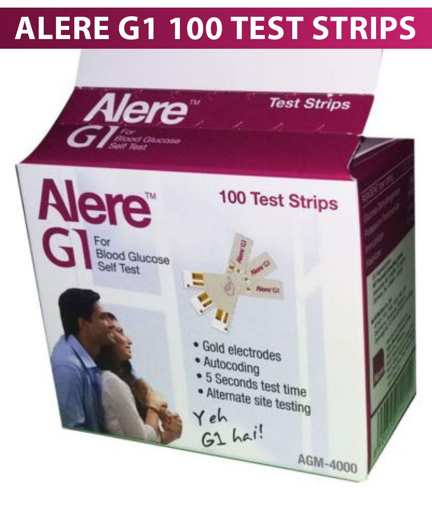     			Alereg1 100 Sugar Test Strips