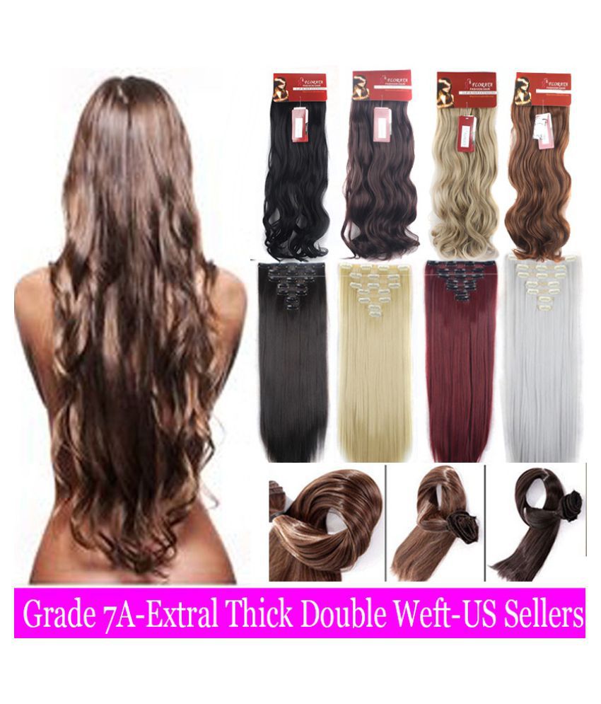 ZXG Sexy Hair Extensions Double Weft Real Thick Full ( other ) - Buy ZXG Sexy  Hair Extensions Double Weft Real Thick Full ( other ) Online at Best Prices  in India on Snapdeal