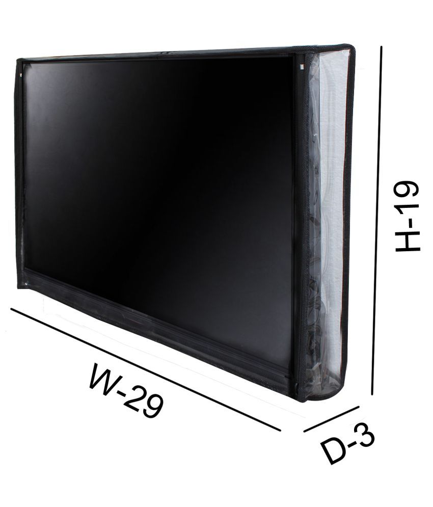 Buy Glassiano Transparent LED TV Cover 
