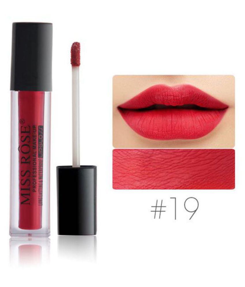 Miss Rose Matte Lipstick (Pink, 3.4g): Buy Miss Rose Matte 