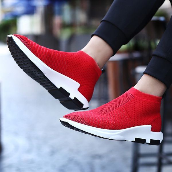 new fashion men's casual running sport shoes