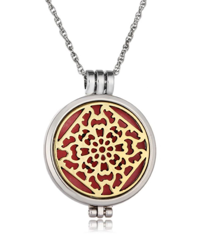 Stainless Steel Locket Pendant With Geometric Pattern Diy Jewelry Essential Oils Diffuser Aromatherapy Necklace 7 Felt Pads Buy Stainless Steel Locket Pendant With Geometric Pattern Diy Jewelry Essential Oils Diffuser Aromatherapy Necklace