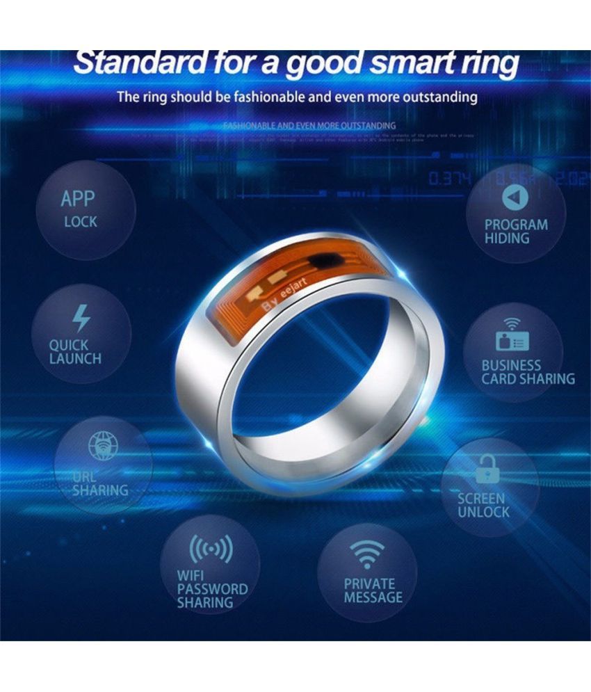 Finger Digital Ring NFC Smart Waterproof Intelligent Ring Multi