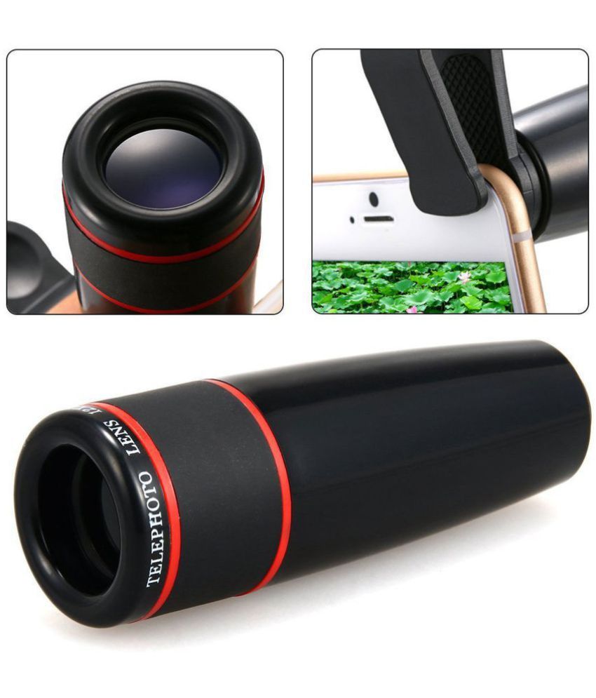 ShutterBugs 12x Zoom Lens Telescope & Monocular for Mobile Price in India Buy ShutterBugs 12x