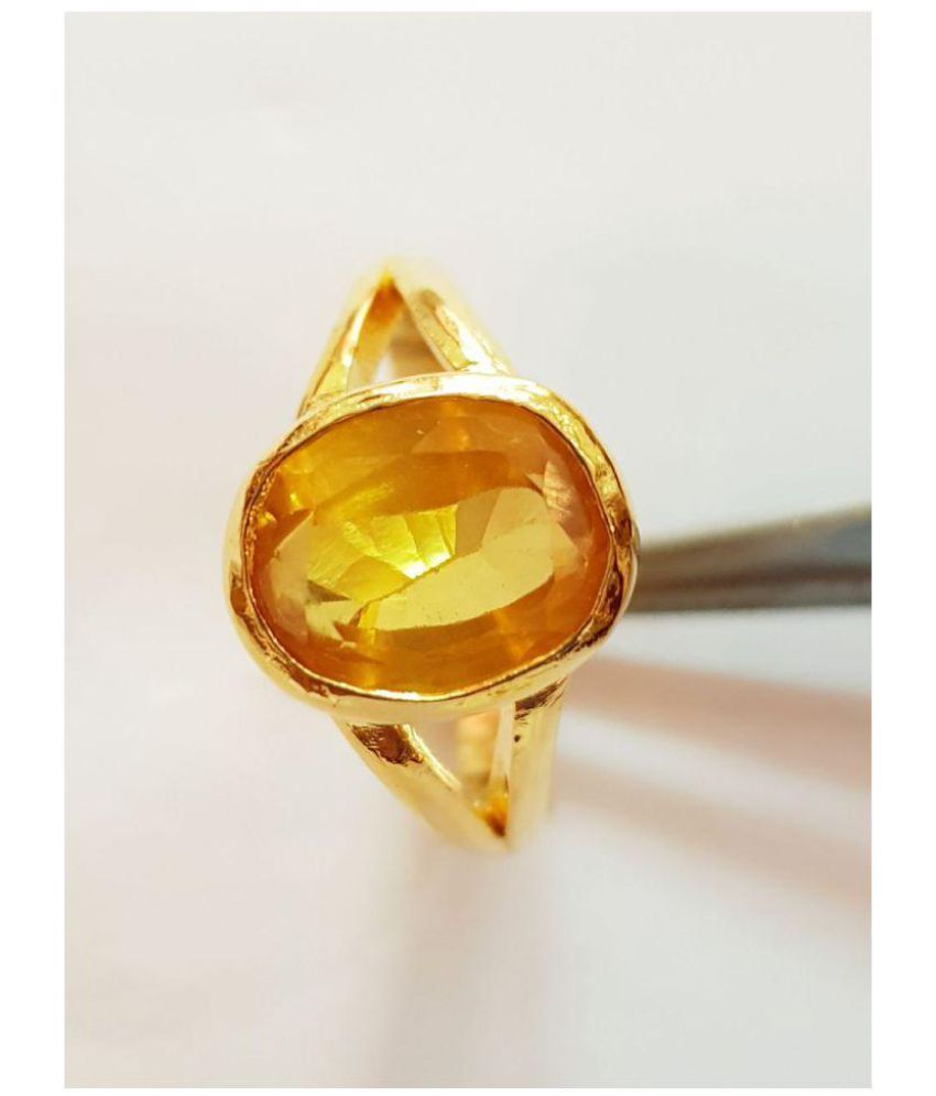 buy yellow sapphire ring online