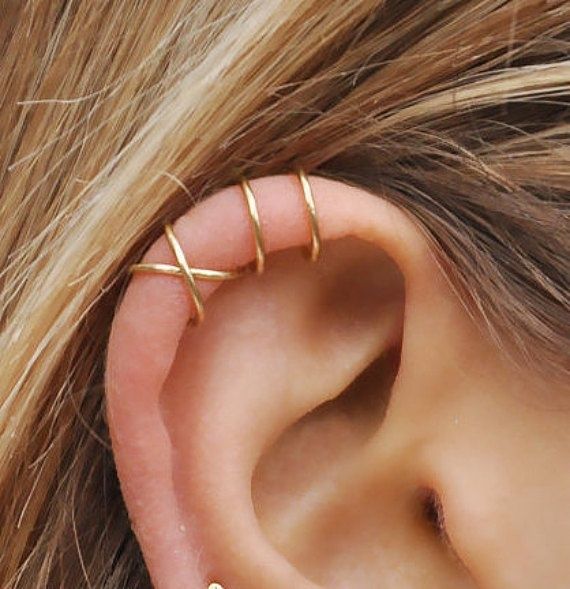 simple ear cuffs