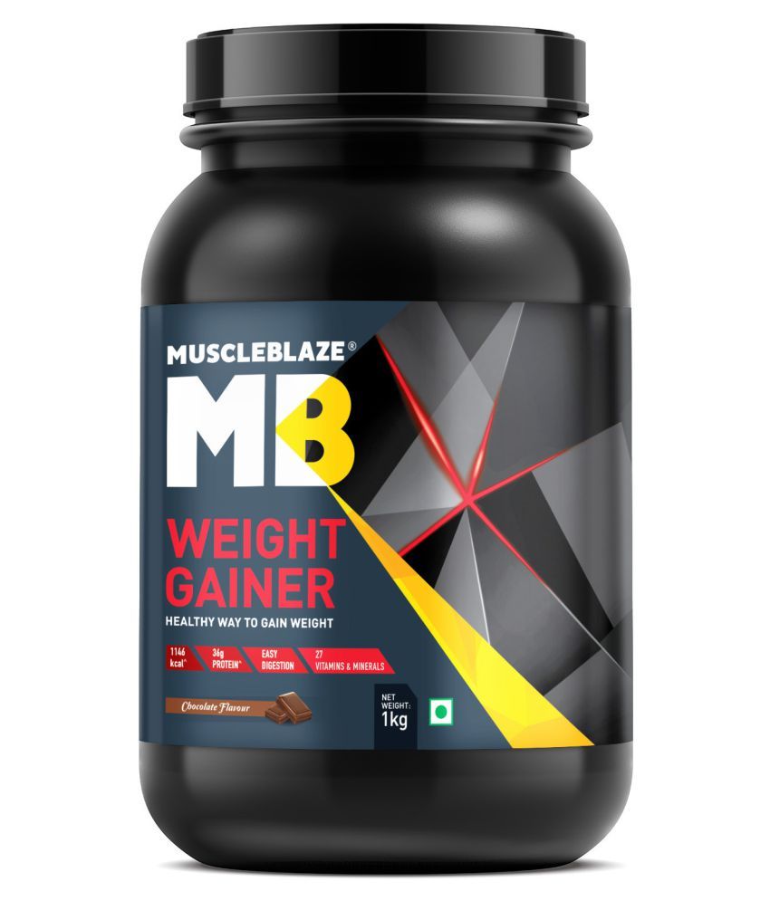 MuscleBlaze Weight Gainer 1 kg Weight Gainer Powder: Buy