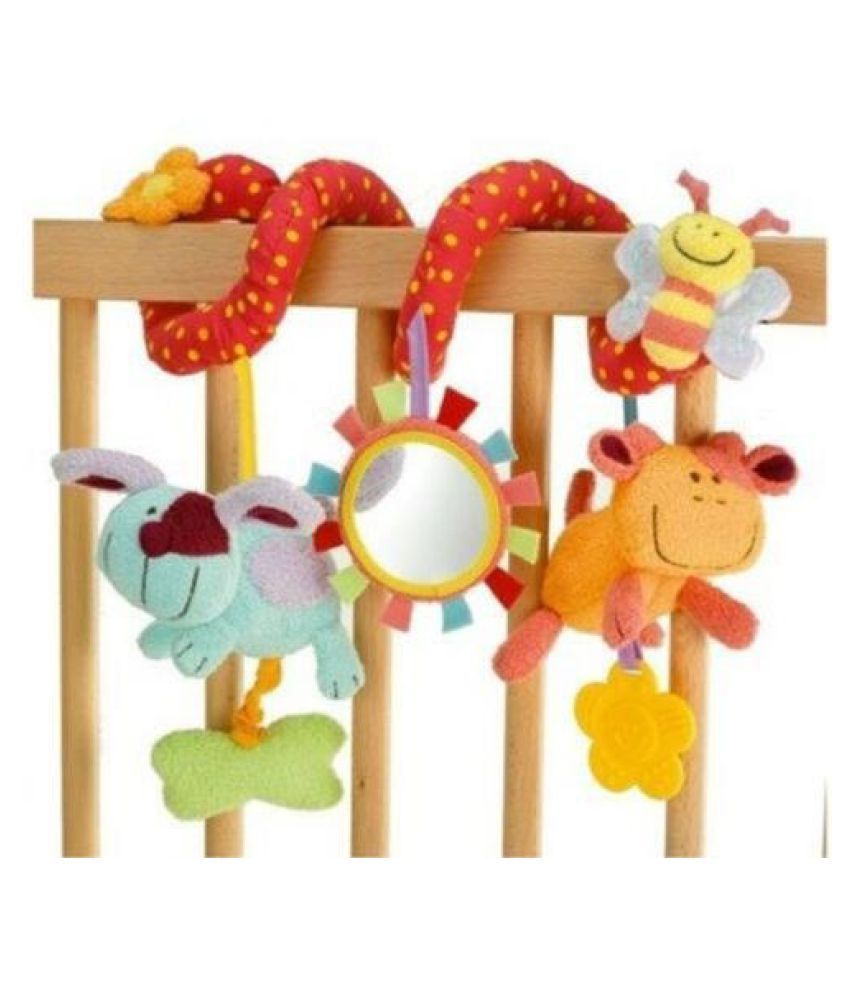 New Baby Cot Spiral Activity Hanging Decoration Baby Toys Cot Car Seat