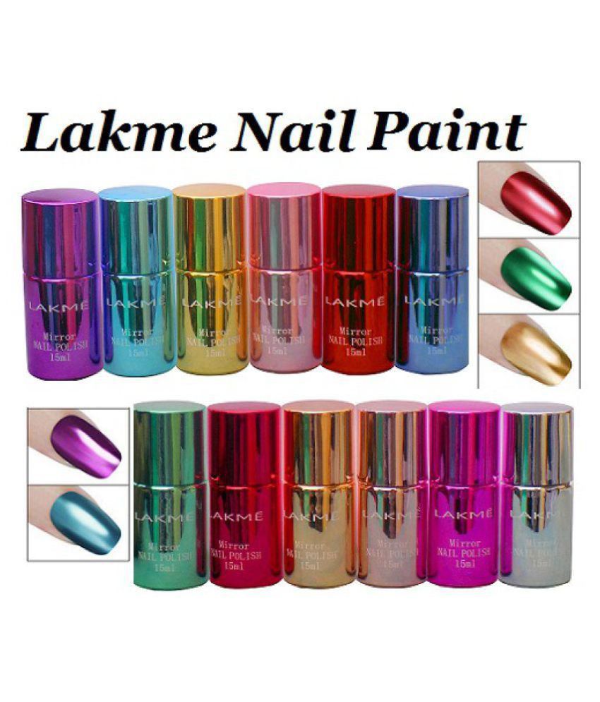 professional kit Lakme Nail Polish Set Of 12 180 ml: Buy professional kit  Lakme Nail Polish Set Of 12 180 ml at Best Prices in India - Snapdeal