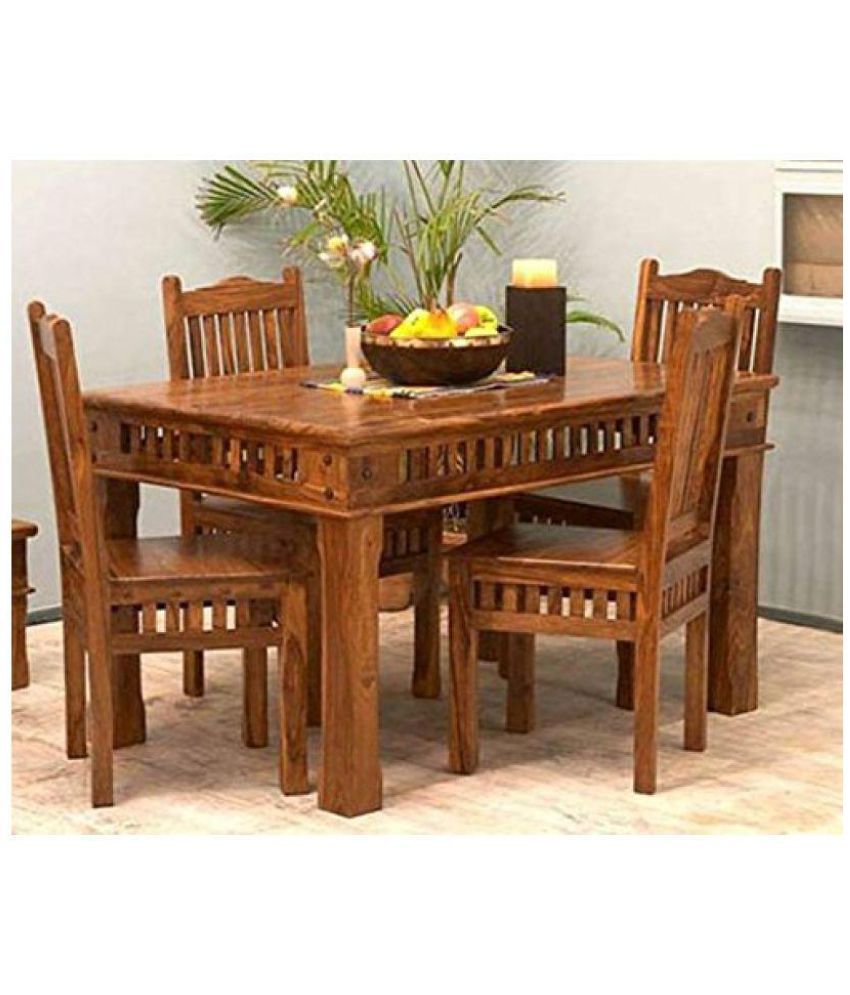 Floral Classic 4 Seater Dining Table - Buy Floral Classic 4 Seater