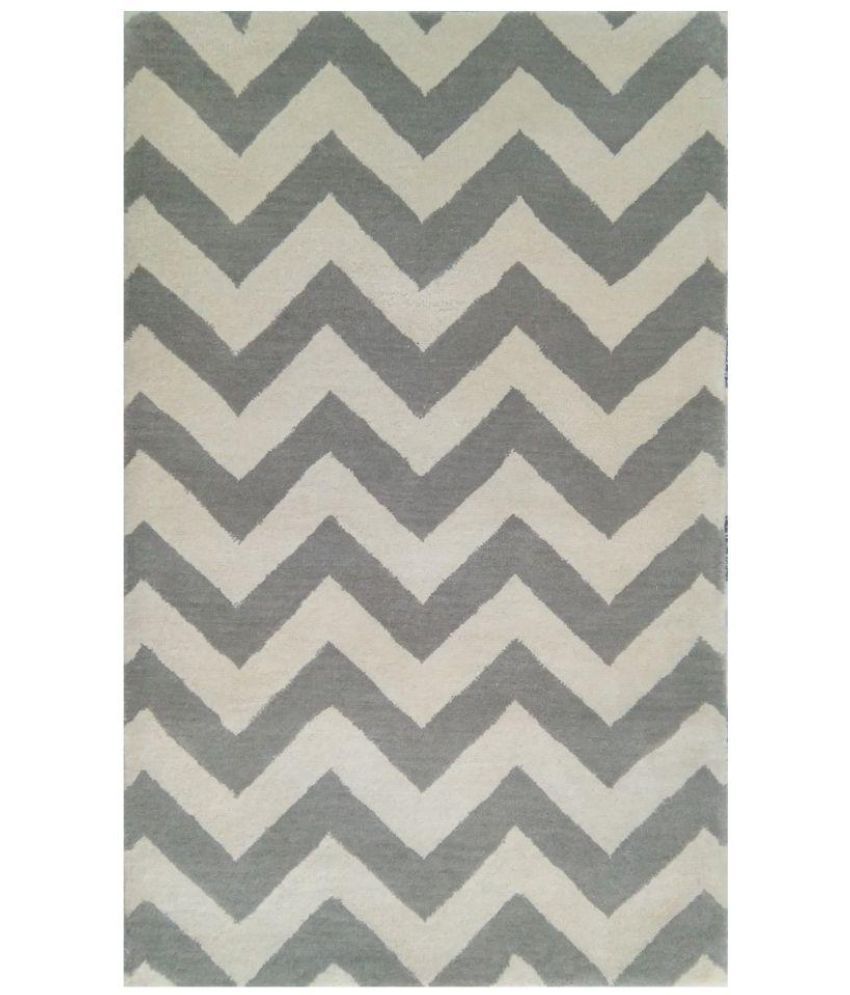 Glaring Textiles Gray Wool Carpet Contemporary 4x6 Ft. Buy Glaring