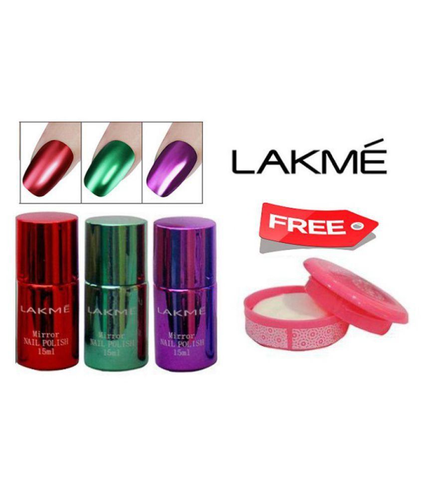 Lakme Mirror Nail Polish Paint Remover Natural 45 Ml Mirror Nail Polish Paint Remover Natural 45 Ml