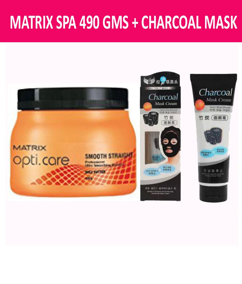 Matrix Opticare Hair SPA 490 GMS + Charcoal Mask Buy Matrix Opticare