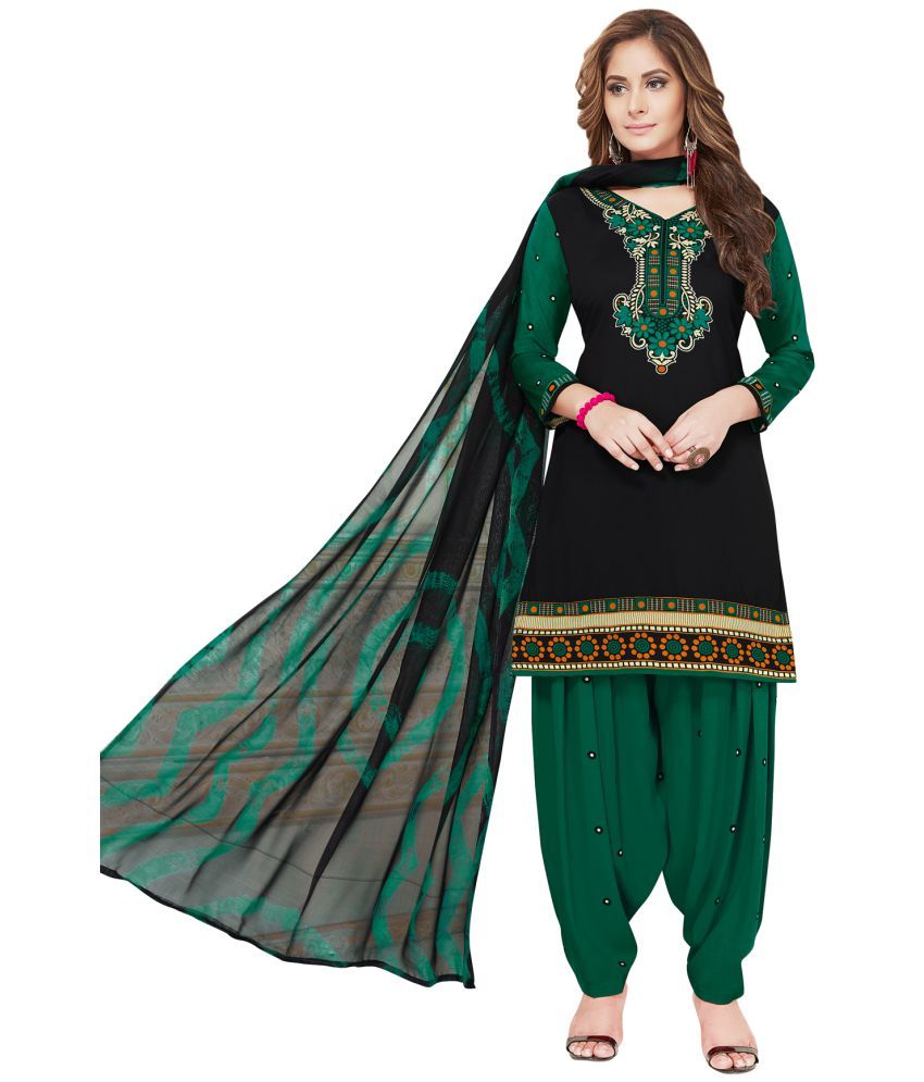 synthetic salwar material