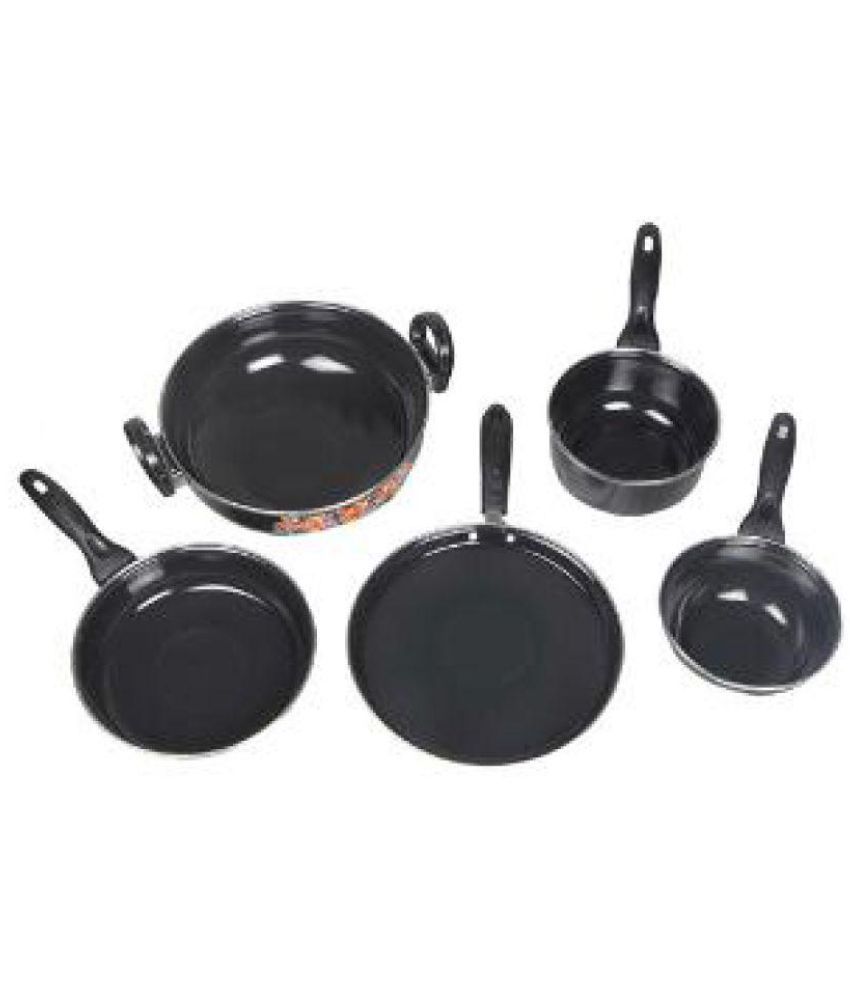 Jje 5 Piece Cookware Set Buy Online at Best Price in India Snapdeal