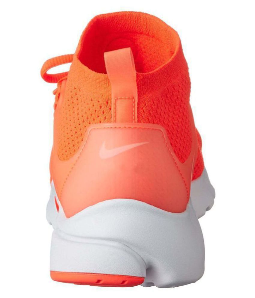 nike orange presto