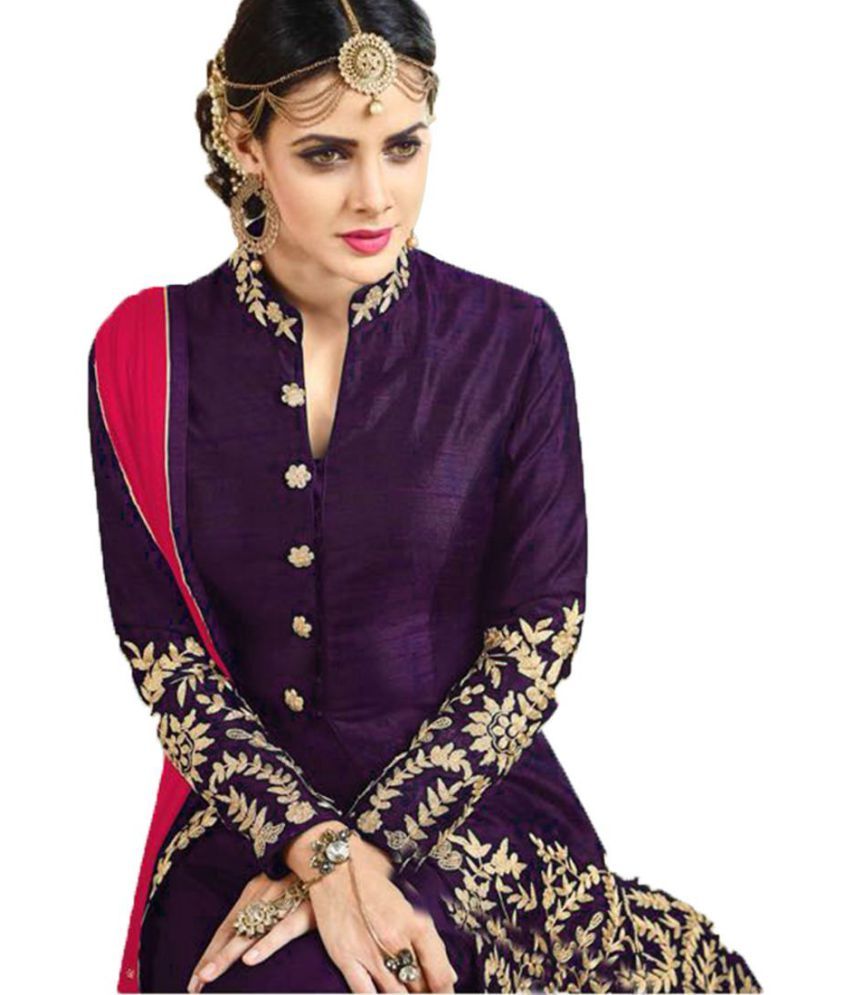 banarasi evening gown