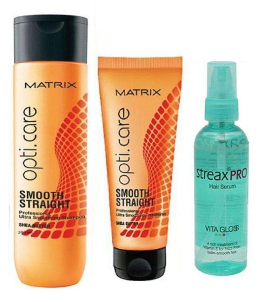 streax shampoo for straight hair