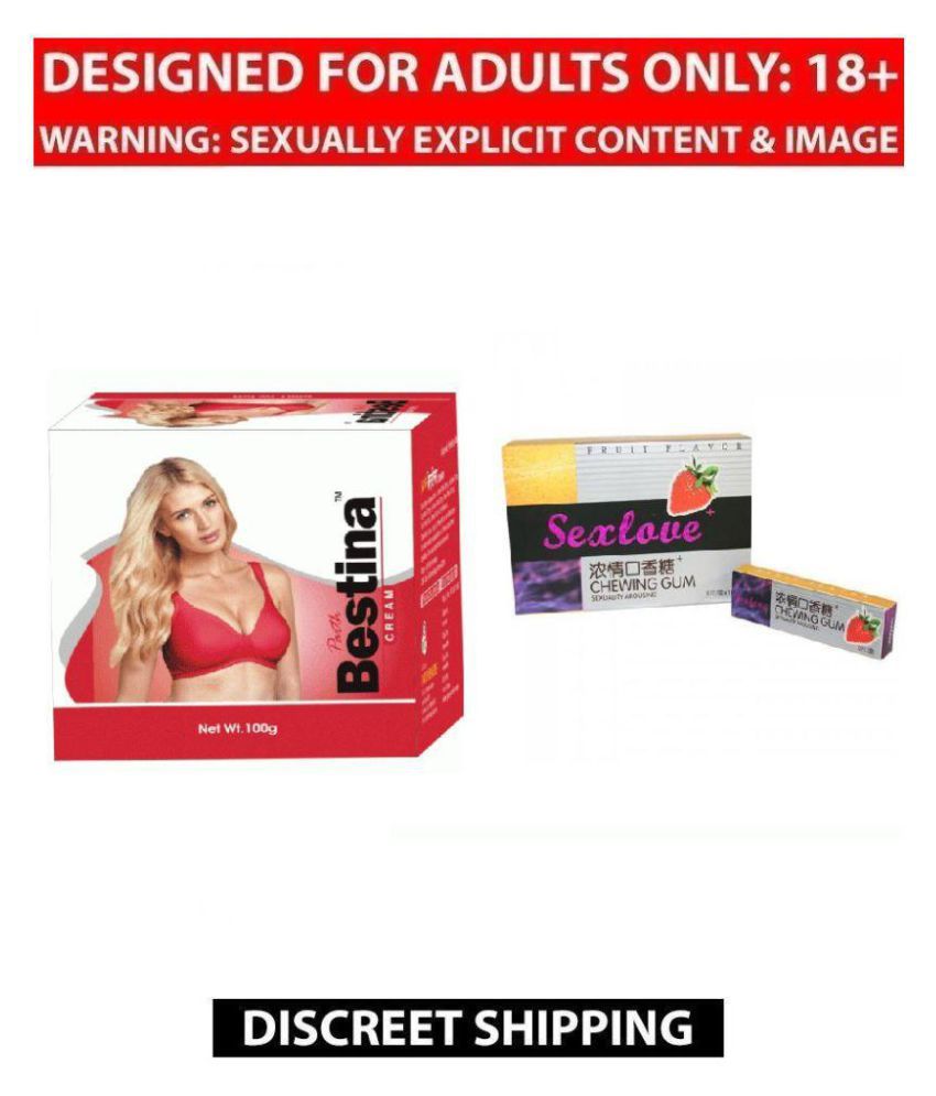 Sexlove Sexual Arousal Chewing Gum Bestina Breast Cream 100gm Buy Sexlove Sexual Arousal