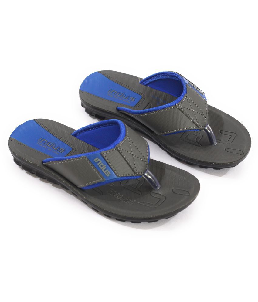INDUS BLUE FLIP FLOP FOR BOYS Price in 