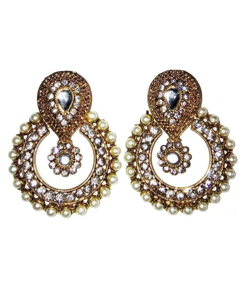 Fashionable Golden Earrings for women & Girls by shrungarika - Buy ...
