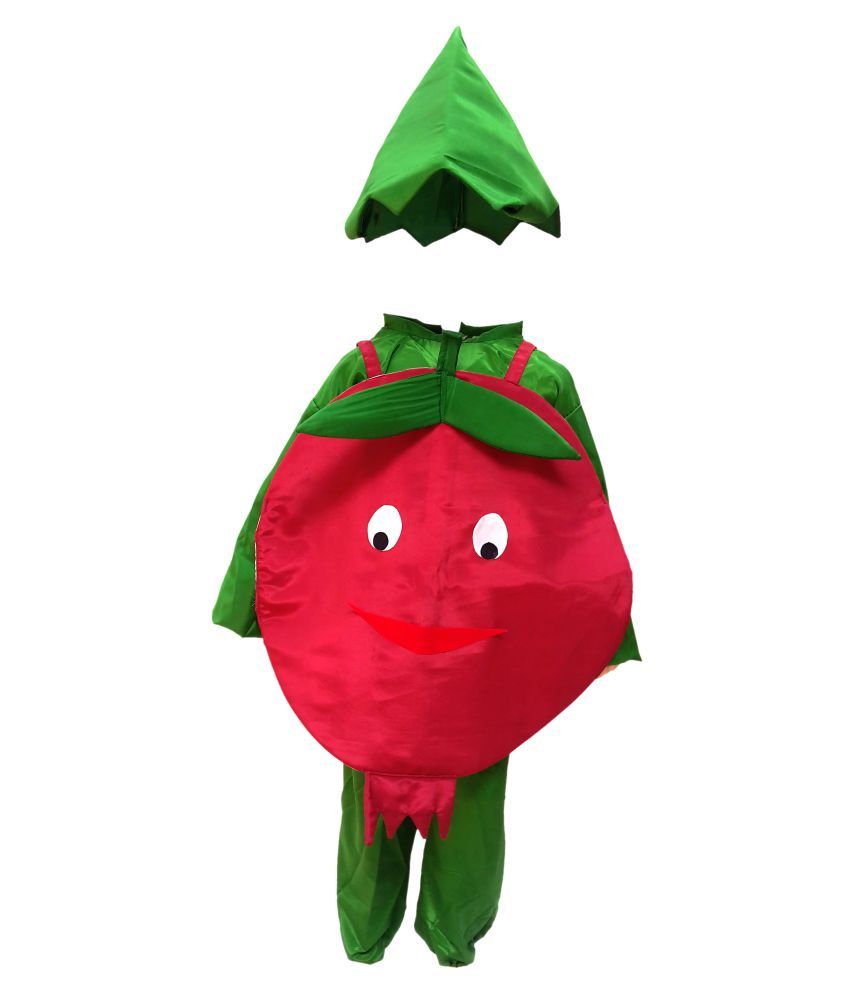 Kaku Fancy Dresses Pomegranate fancy dress for kids,Fruits Costume for ...