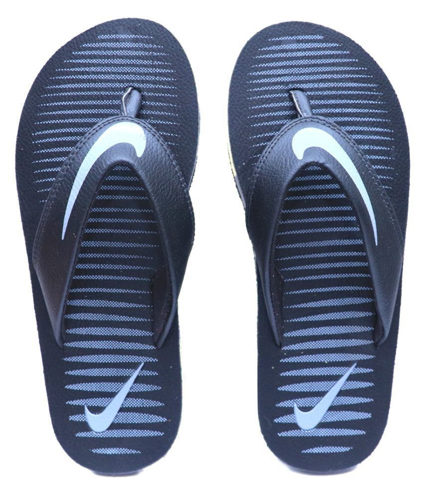 women's nike navy blue flip flops
