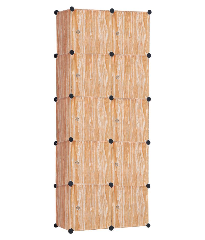 Story Home Fancy Portable Plastic Foldable Closet Almirah