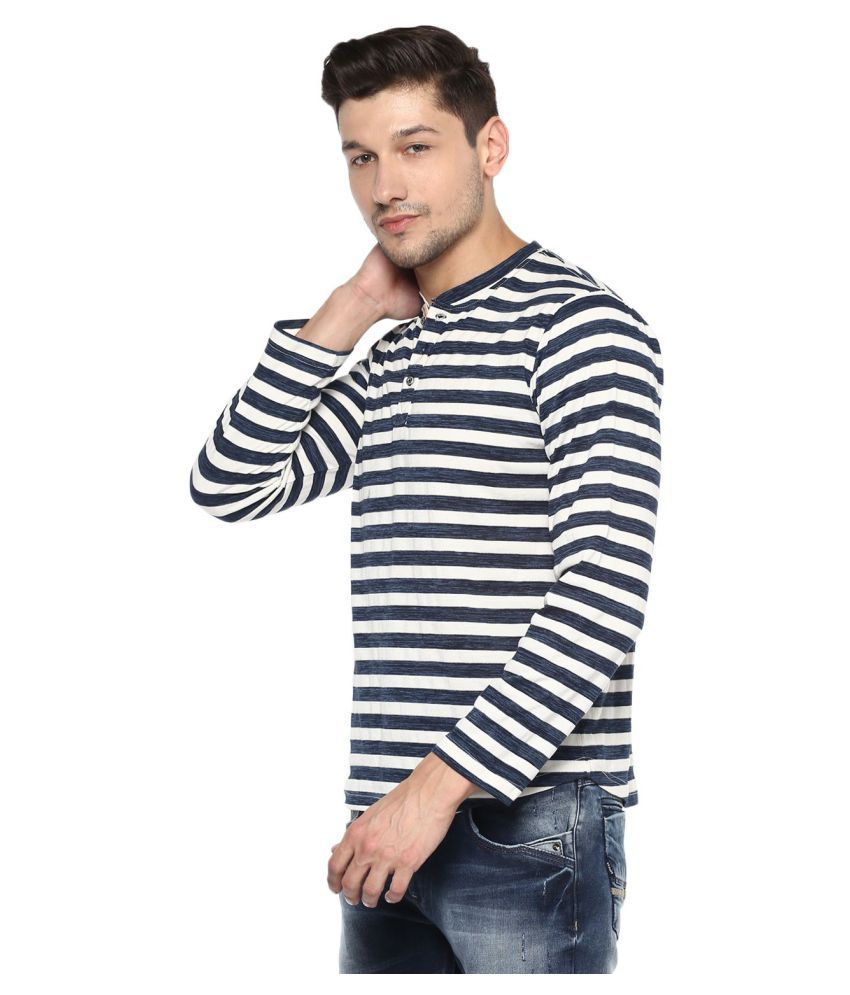 spykar henley t shirt