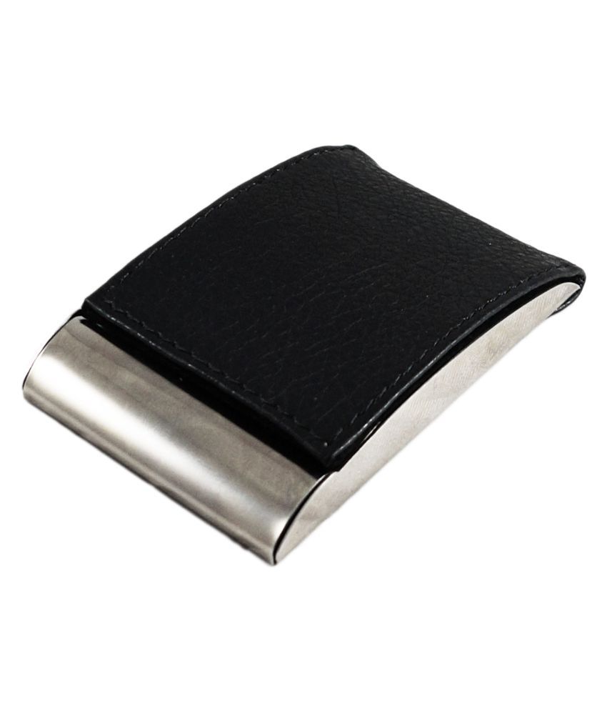    			Auteur, Stylish Corporate Collection, For Men and Women, Metal and PU Body Magnetic Closure, Impress Your Clients with This Stylish Card Holder