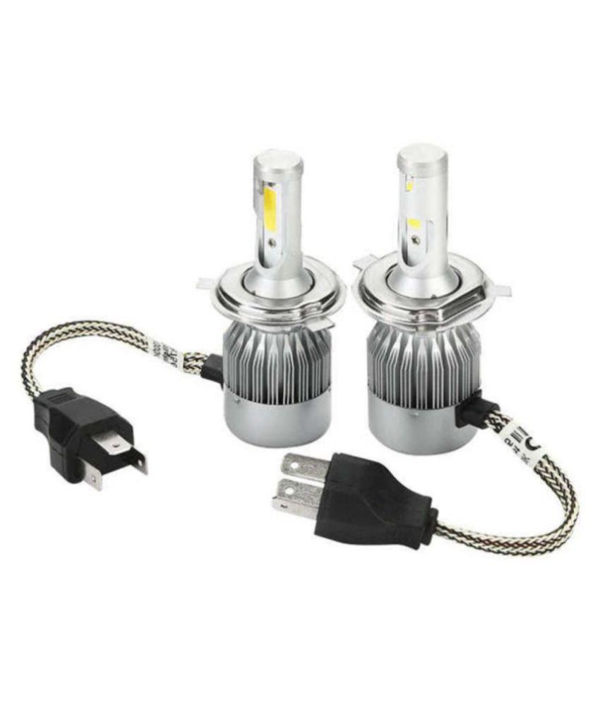Autosky H4 C6 Led Headlight Bulb 36W/3800LM Replacement Bulbs (6000k