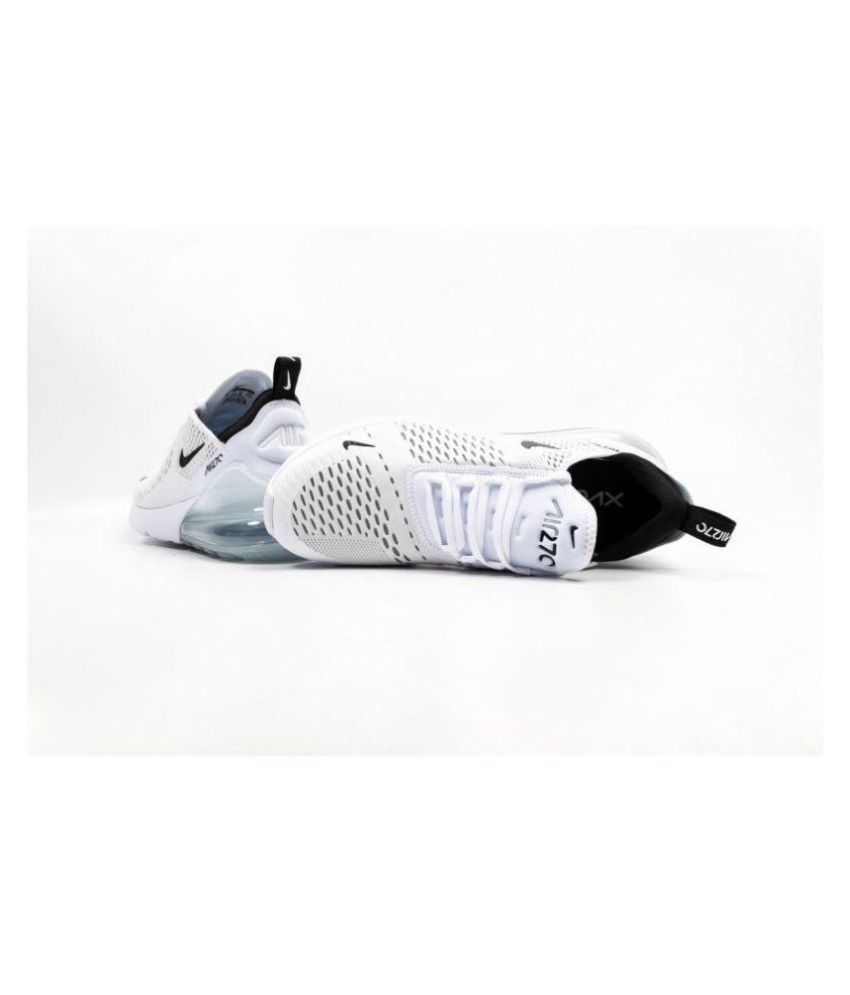 Nike AIR MAX 270 White Running Shoes - Buy Nike AIR MAX ...