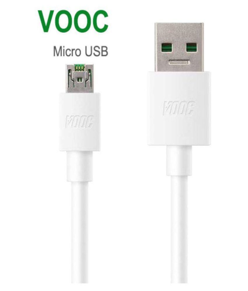 Oppo 2.1A Travel Charger with VOOC Micro USB Cable for Oppo Mobiles a57
