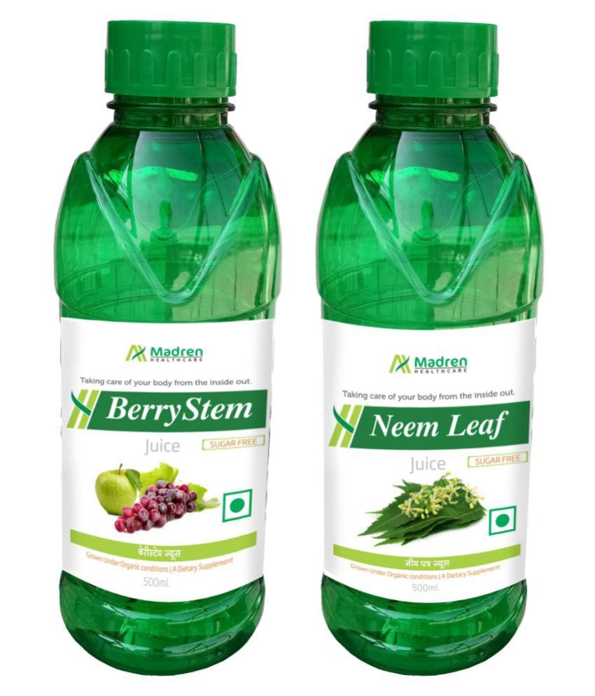 Madren Healthcare Berry Stem & Neem Juice Health Drink 1000 ml Buy