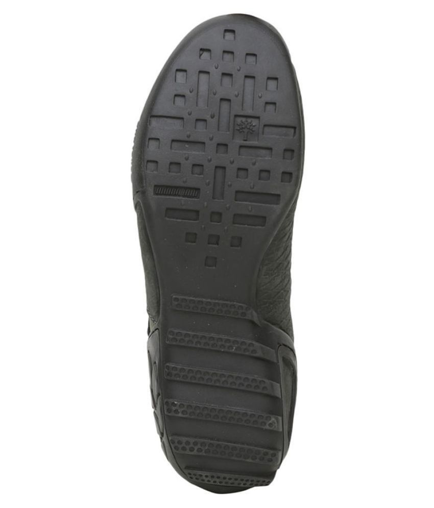 woodland black high ankle sneakers