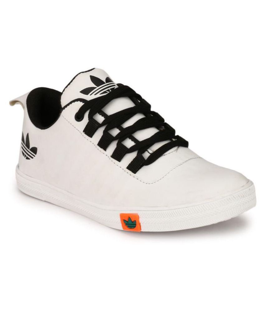 FOOT SHINE Sneakers White Casual Shoes 
