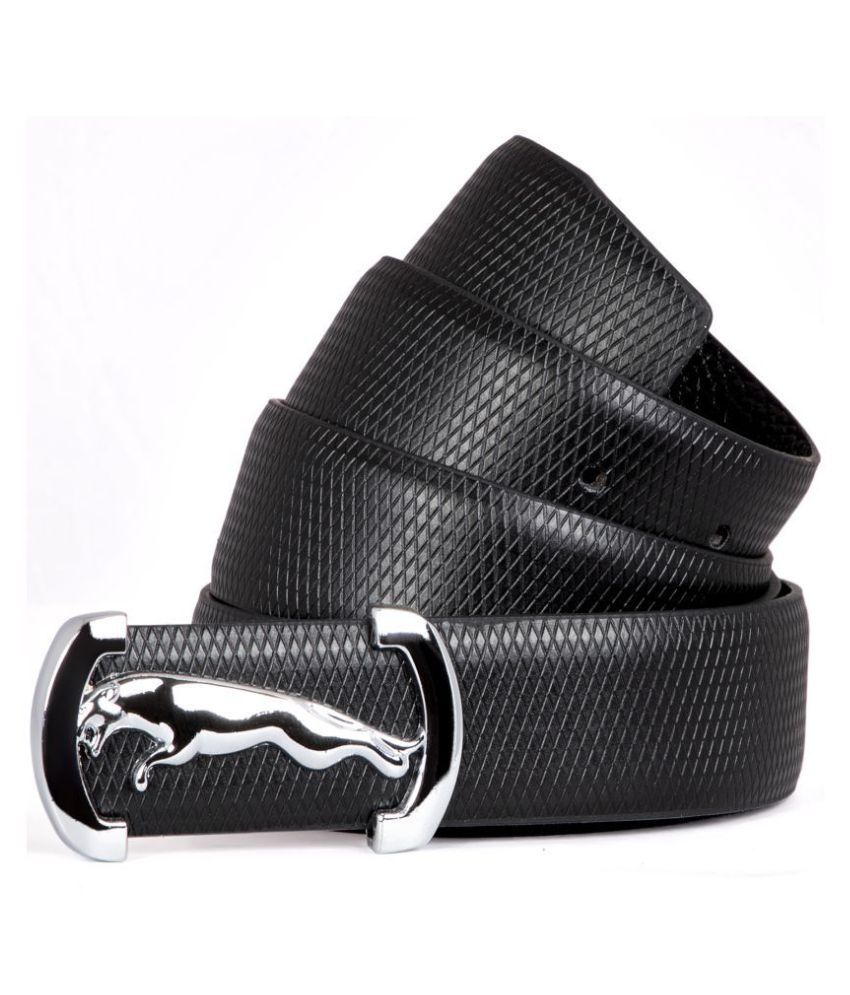 Jaguar Brown Leather Formal Belt - Pack of 1: Buy Online at Low Price ...