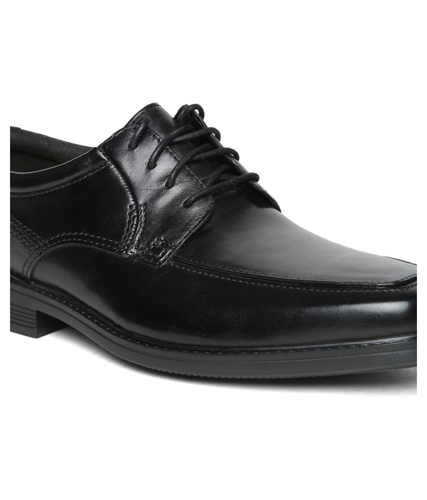 Clarks Derby Genuine Leather Black Formal Shoes Price in India- Buy ...