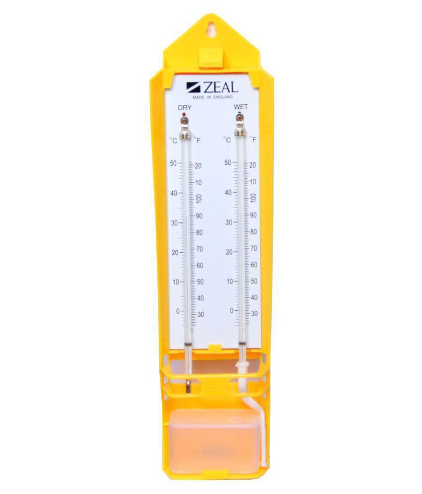Zeal Hygrometer Humidity Chart