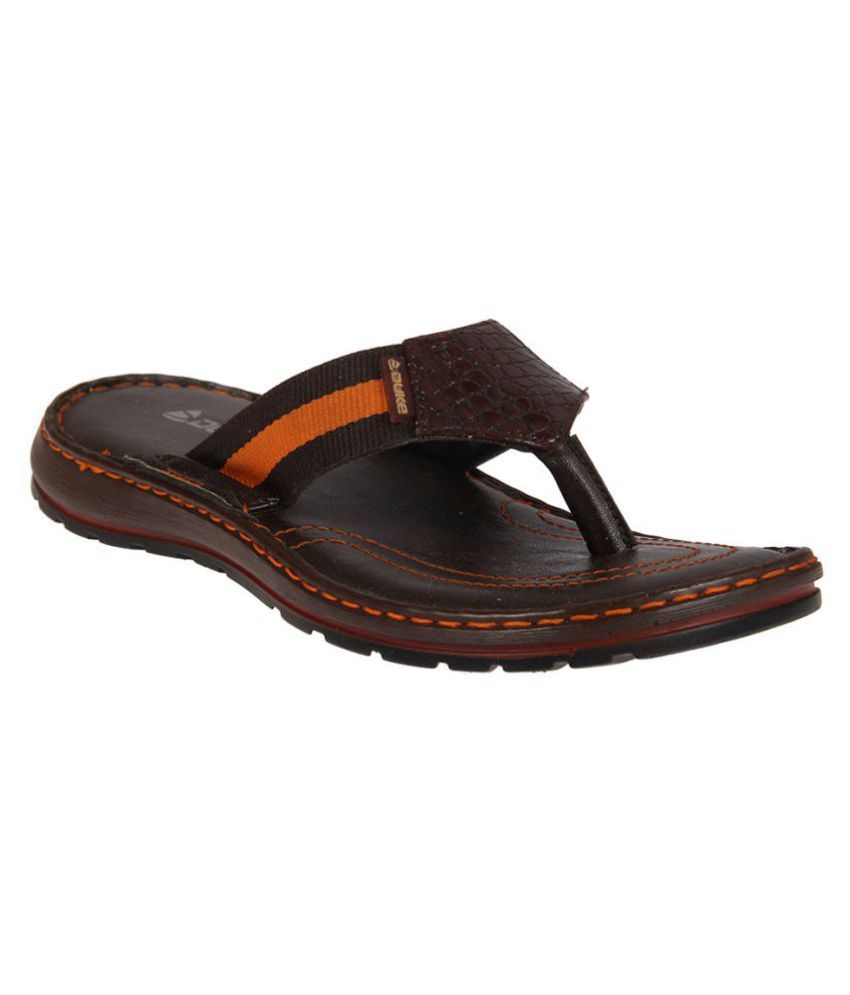 Duke Brown Sandals Price in India- Buy Duke Brown Sandals Online at Snapdeal