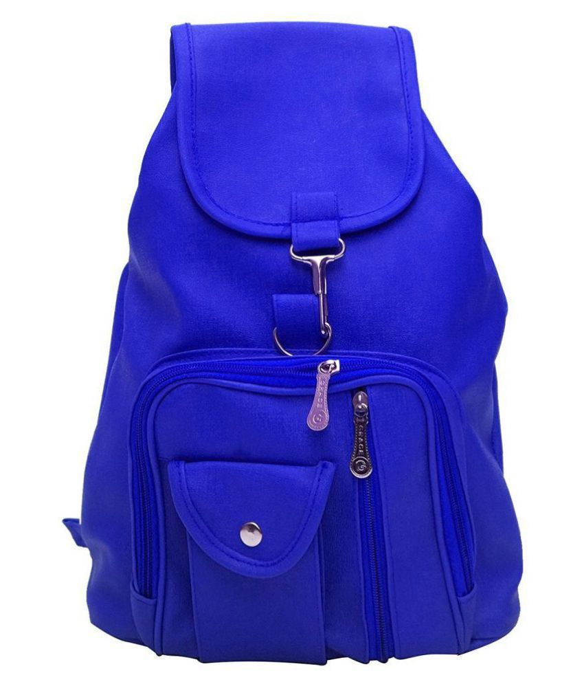     			Bizarre Vogue Stylish College Bags Backpacks For Girls (Blue,BV980)