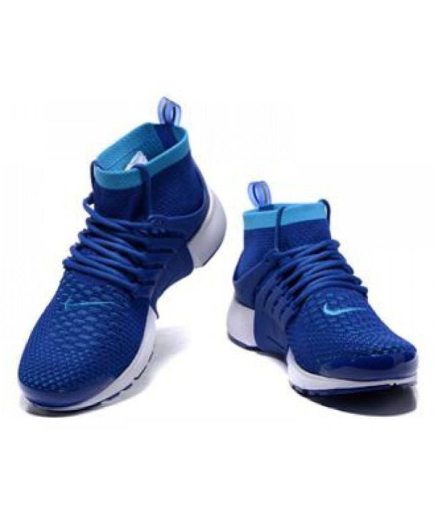 nike presto blue running shoes