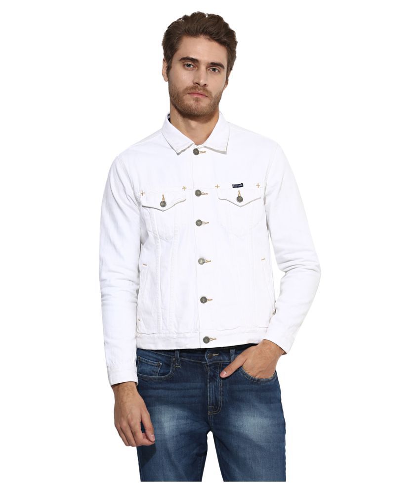 best white denim jacket