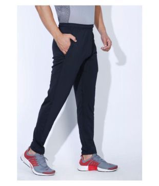 adidas black polyester lycra trackpants