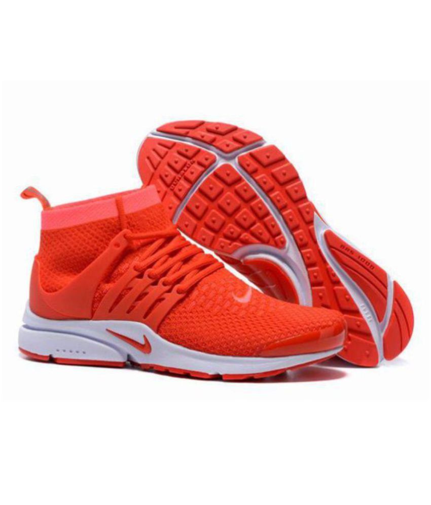 nike air presto ultra flyknit orange