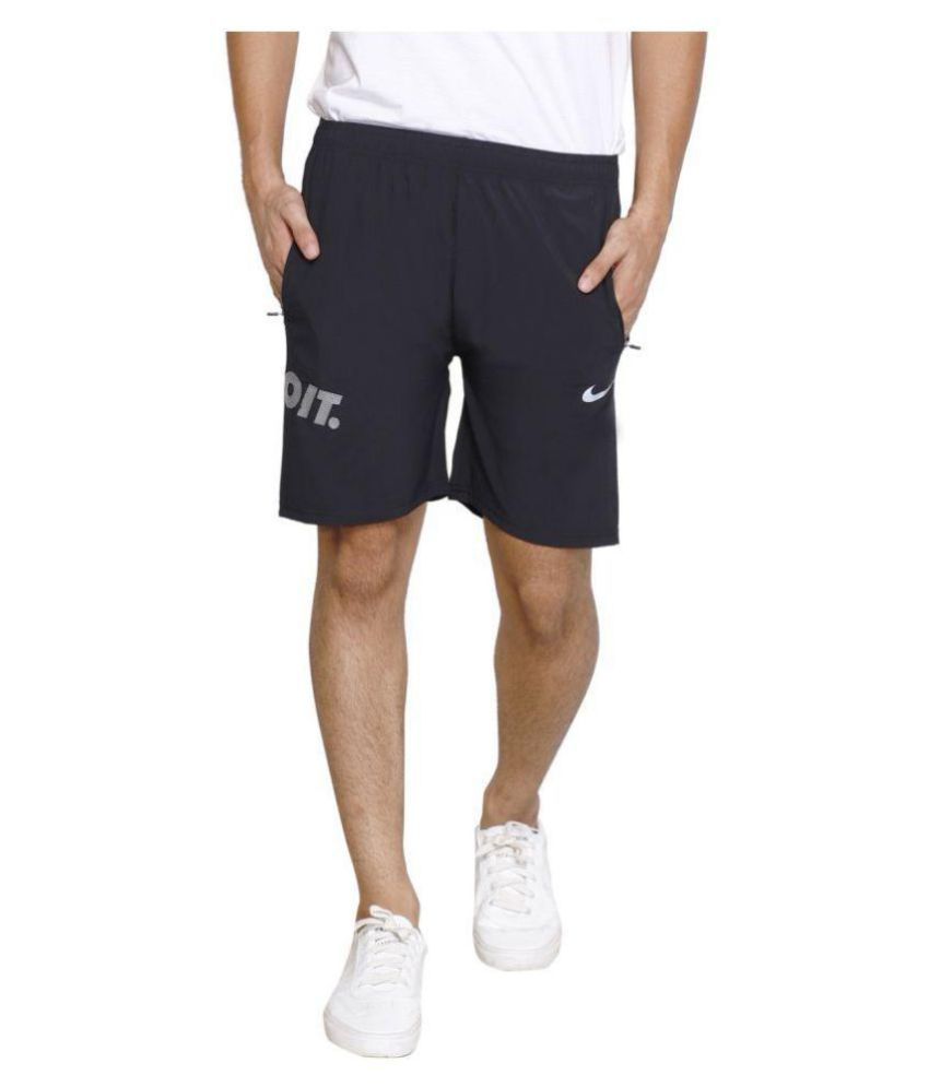 black nike shorts mens