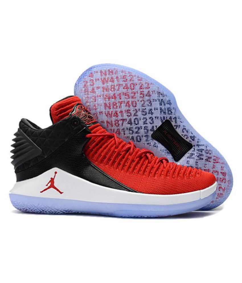 Nike Air Jordan 32 Red Basketball Shoes 