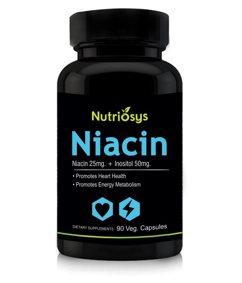Nutriosys Niacin,90 Capsule 25 mg Buy Nutriosys Niacin,90 Capsule 25