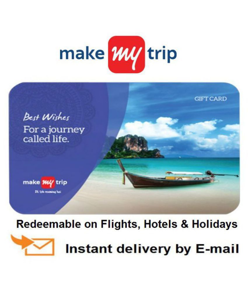 MakeMyTrip E-Gift Card - Buy Online on Snapdeal