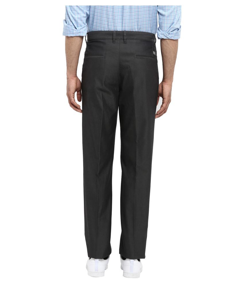Colorplus Grey Regular -Fit Pleated 